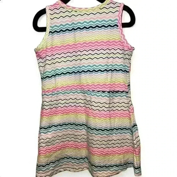 Limited Too- Bright Multi-Color Tank Top Dress-Girls size 6 - Picture 3 of 4